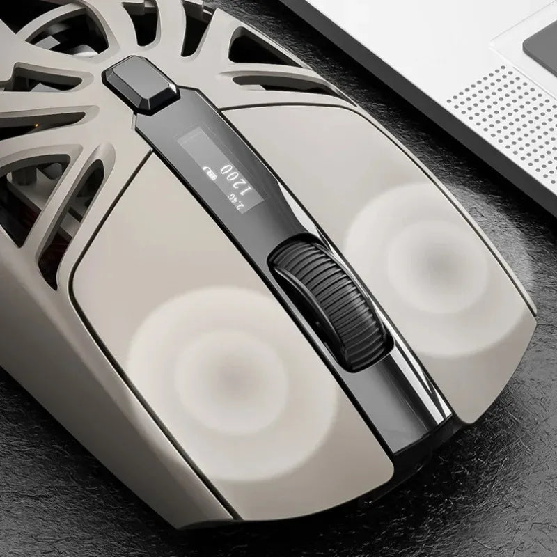 2026 RGB Esports Bluetooth Wireless 2.4G Gaming Mouse Triple-mode Lightweight E-sports Gaming 1K Return Rate 10000DPI Computer
