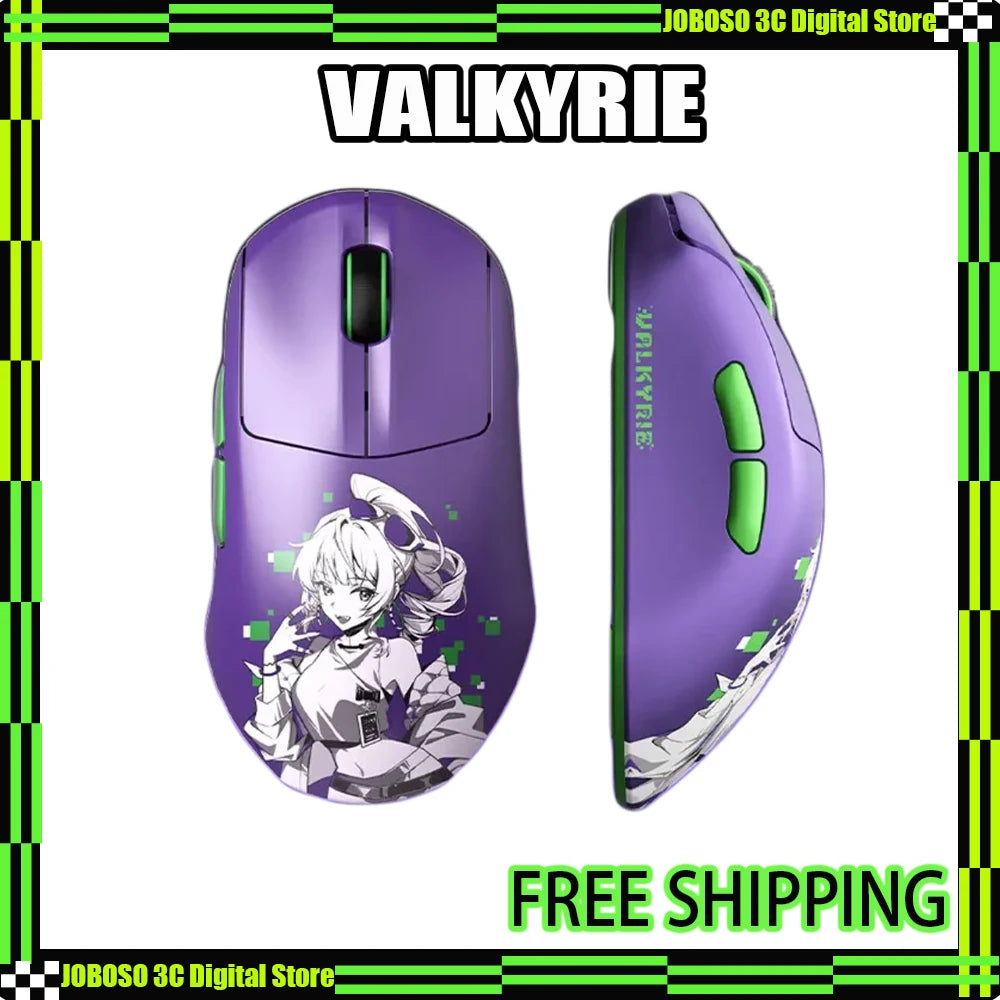 VALKYRIE VK M5 Pro Wireless Mouse PAW3950 VK AMG Dual 8K Esports Gaming Mouse Low Latency Smart Display Charger Accessory
